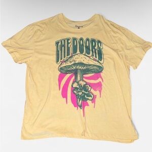 The Doors yellow graphic tee